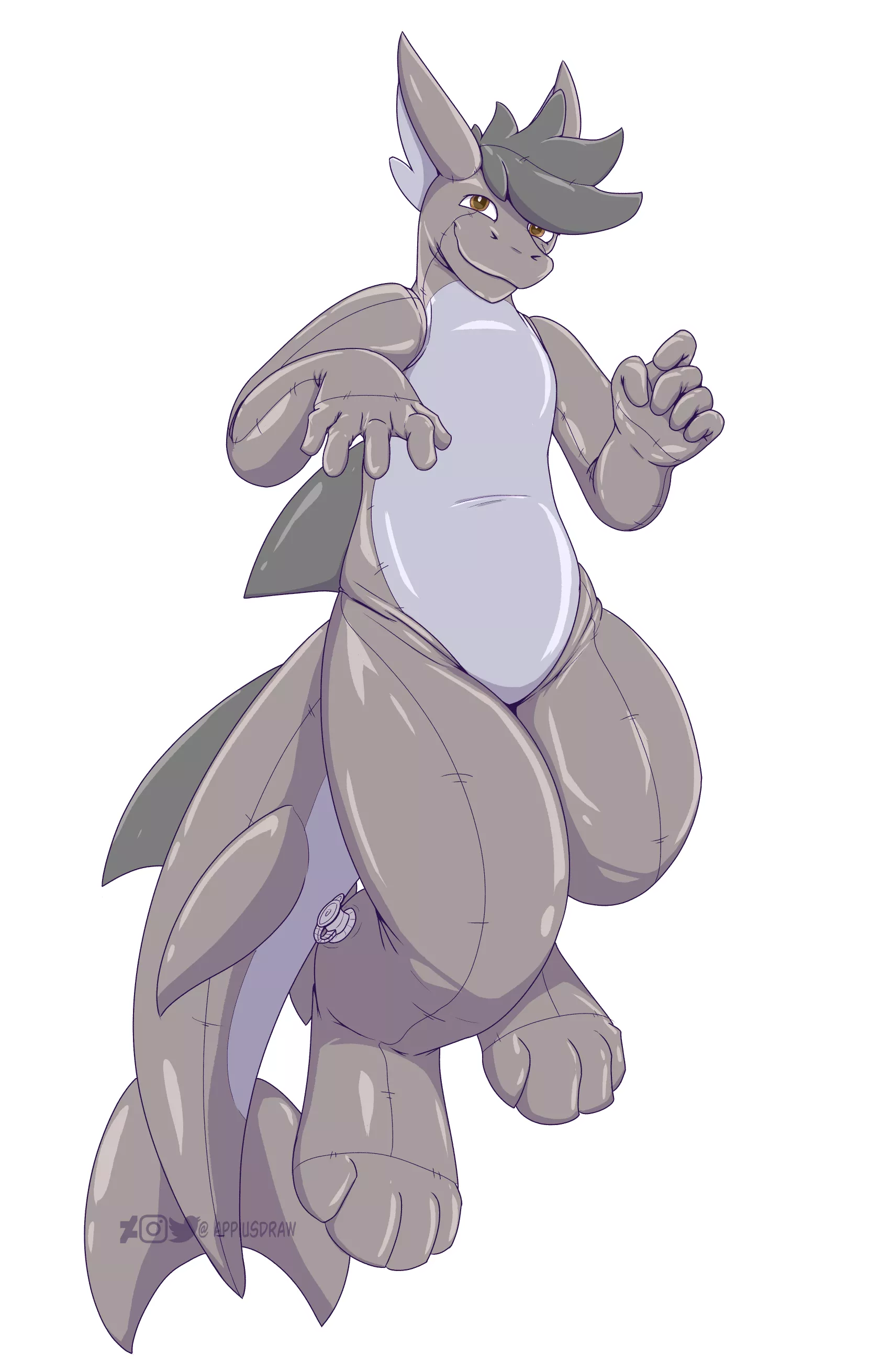 Pool Toy Shark (Art by Me) posted by AppiusWoof