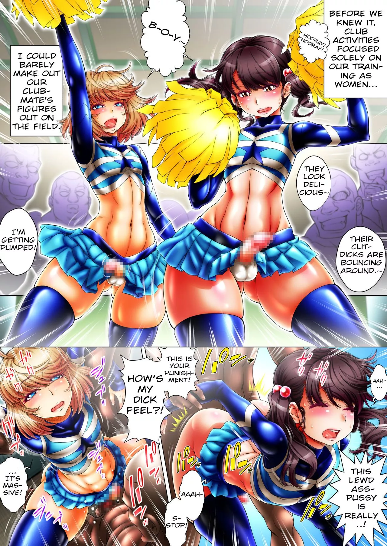 Real cheerleaders training posted by FeedNess