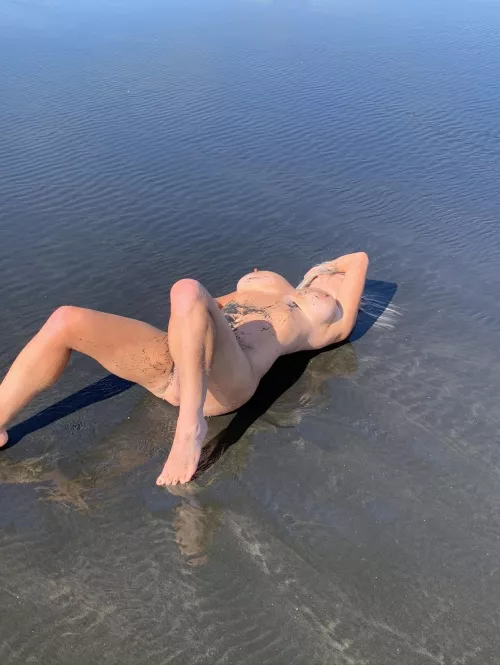 Sand got in everywhere! by BlondeBigTittedMilf