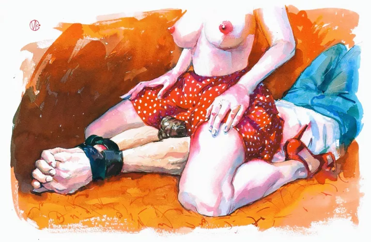 Skirt by me by valeria_ko_art