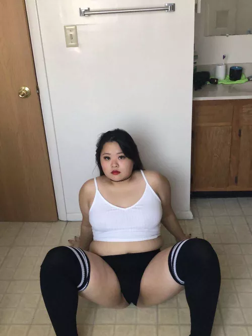 Sluts belong on the floor 😜 by InnocentThots