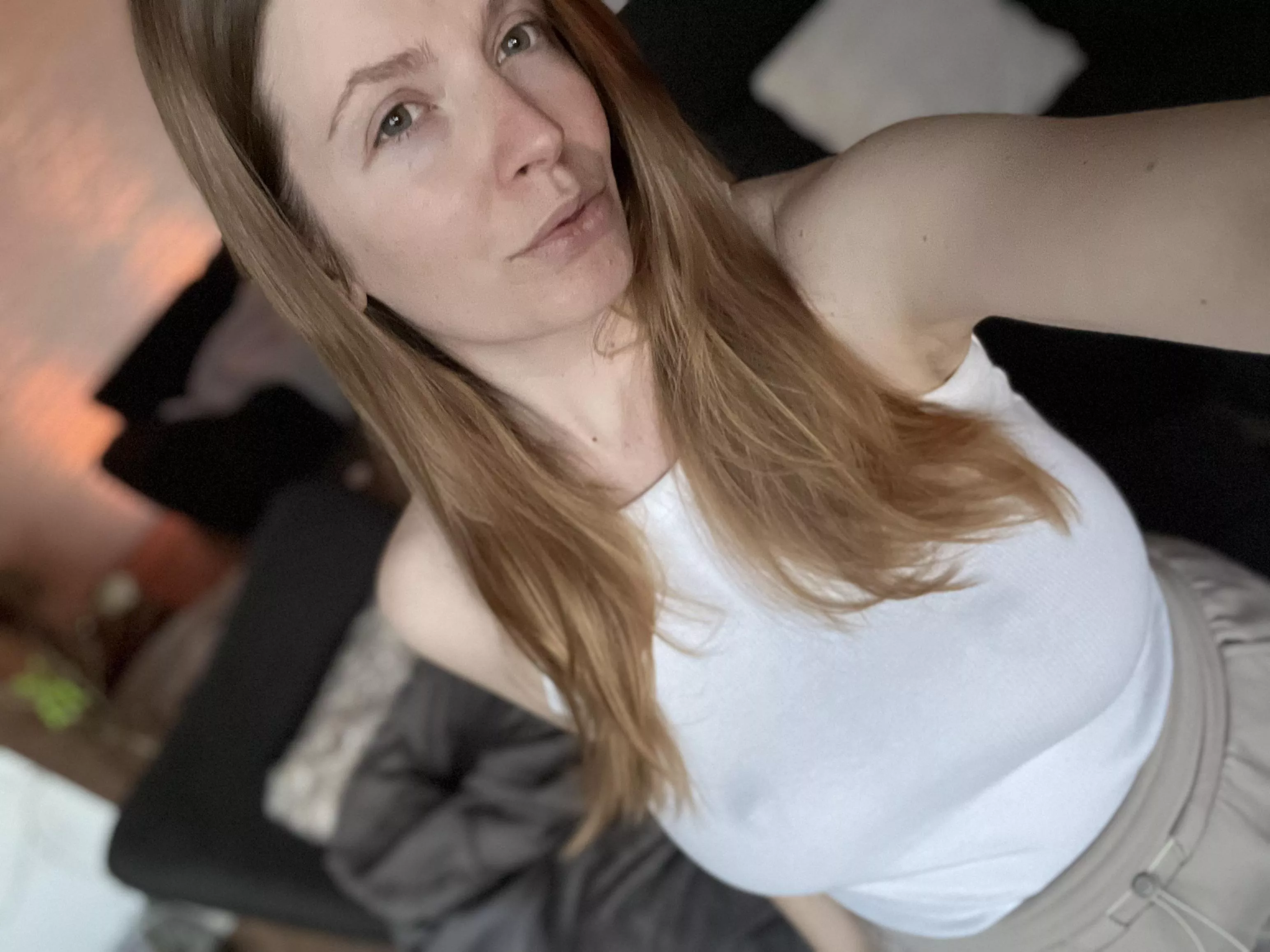 Start the day right with no bra and cold weather posted by Hotmilfmakesyouhorny