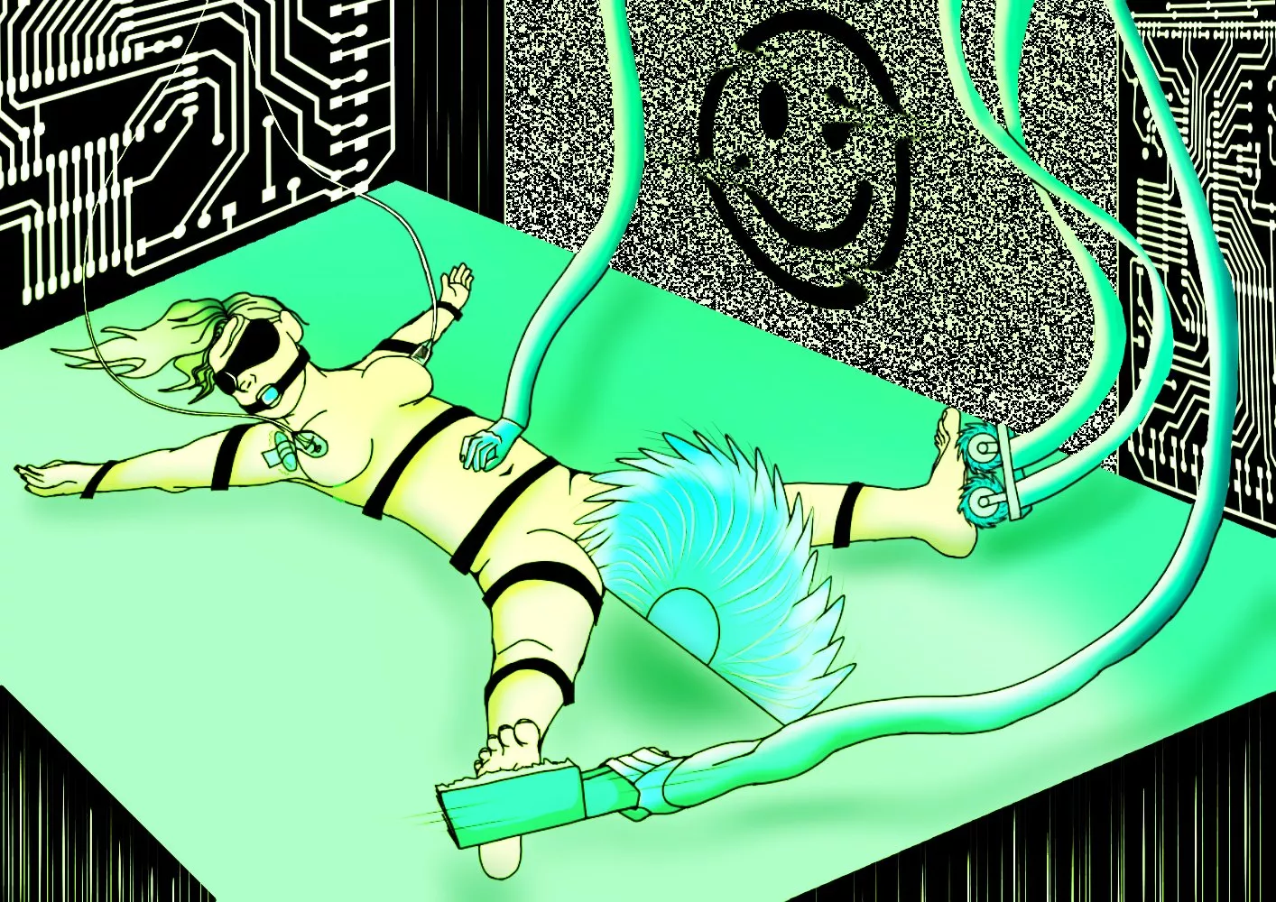 The smile treatment! Commissions are open if interested! posted by NephoMelo