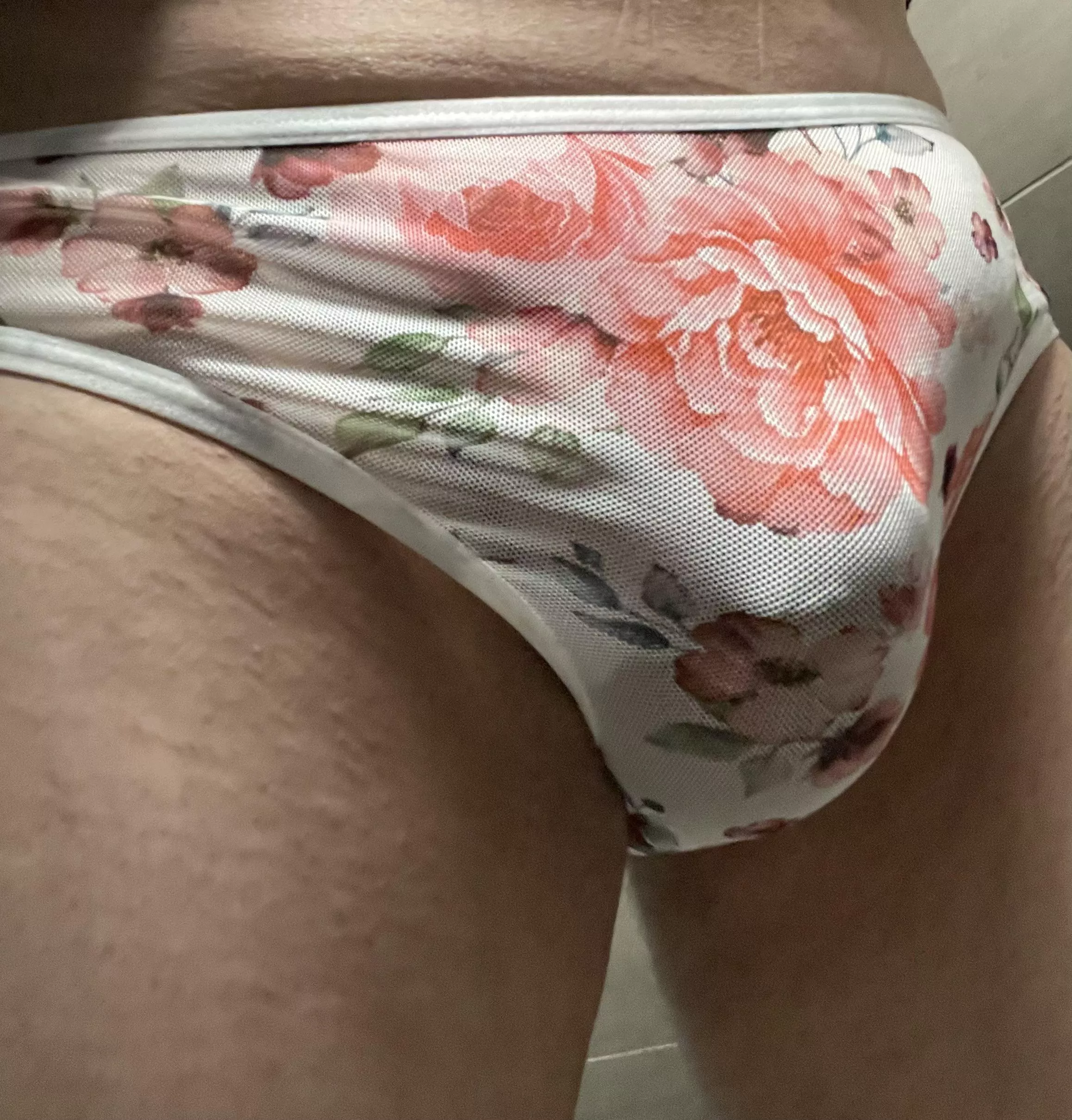 Today’s work panties. posted by naughtygoonpiggy