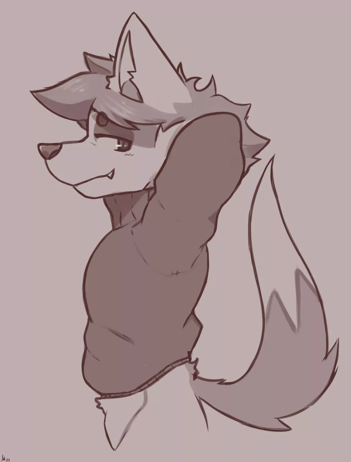 tried out a new brush, i think i like it! posted by pezzel_