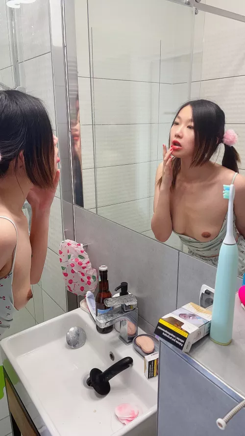 Why even do make up when I know there will be sucking... by Babykittyp