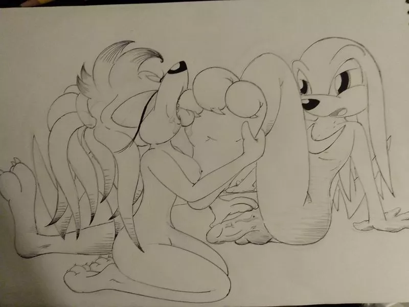 Worship of my master (art: me) posted by Woman_from_wish