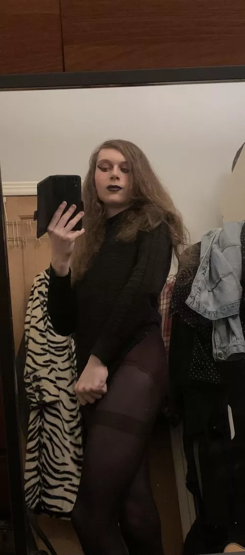 your local gothboy wants headpats :3 by YharnamSauce