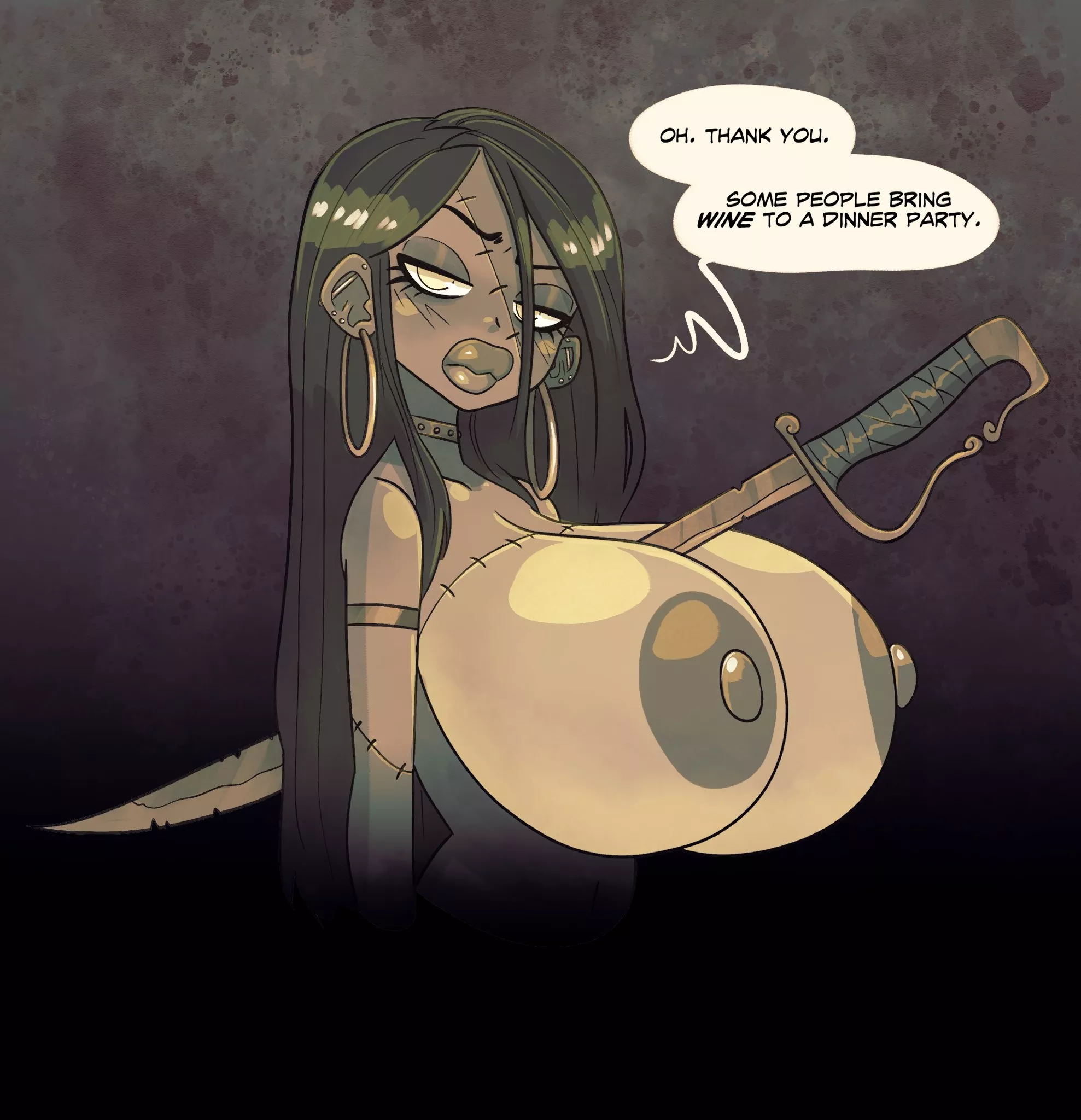 Zombie girl quickie, by @Rapscallion_Art posted by morapol