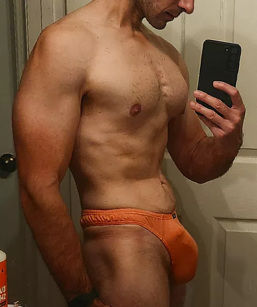 A little post-workout excitement. by TheFriskyAccountant