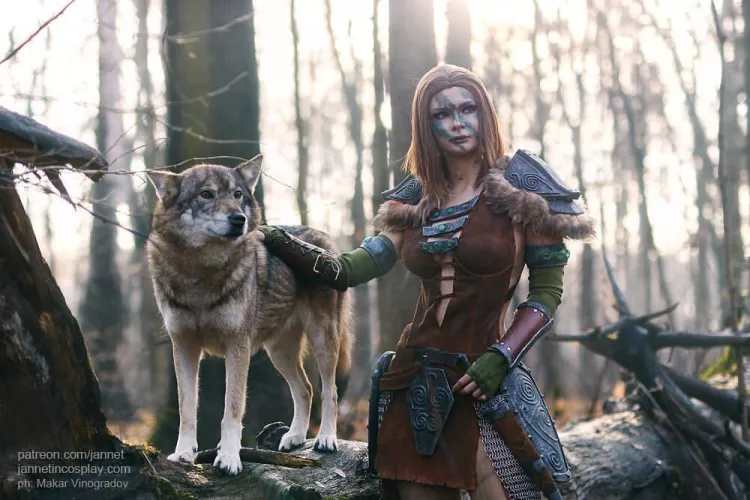 Aela the Huntress (Skyrim), by JannetIncosplay.~ by JannetIncosplay