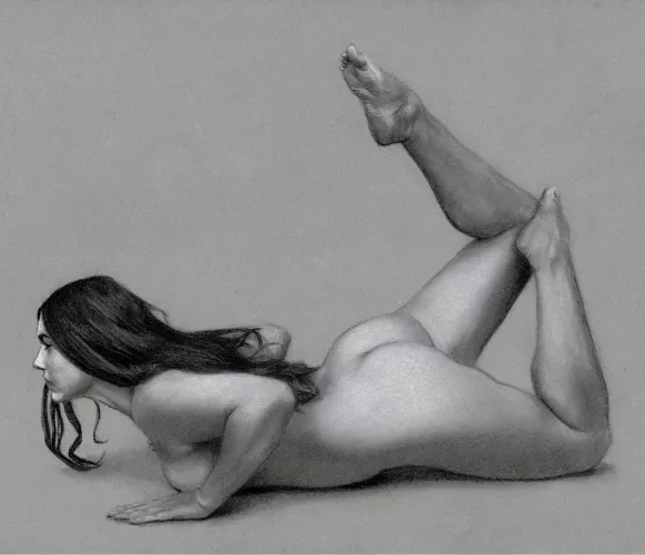 Charcoal and conte pencils by ScotchFinger01