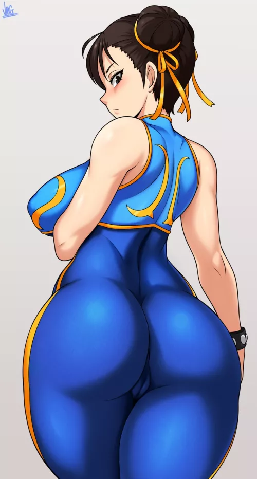 Chun-Li (Street Fighter) by Nezxzy