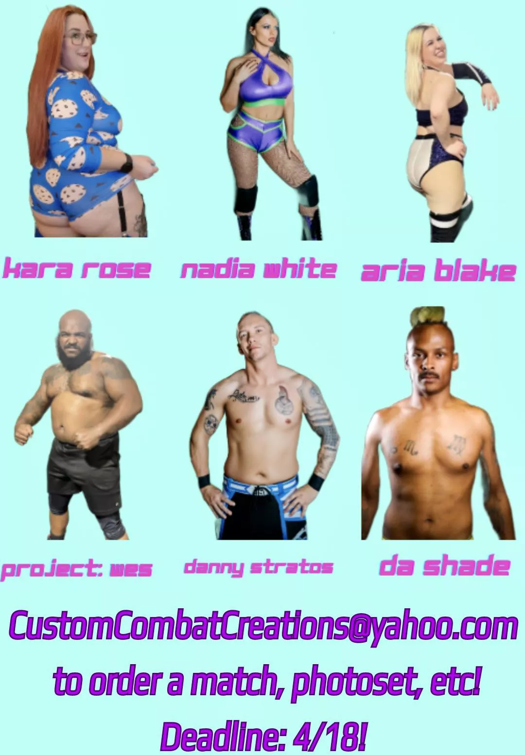 Customize your own tickling video! 😈 posted by customcombatcreation