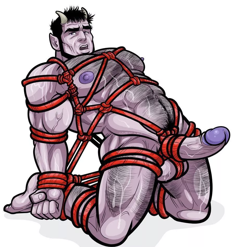 Deaimos Shibari (David Cantero) posted by KriKosMat