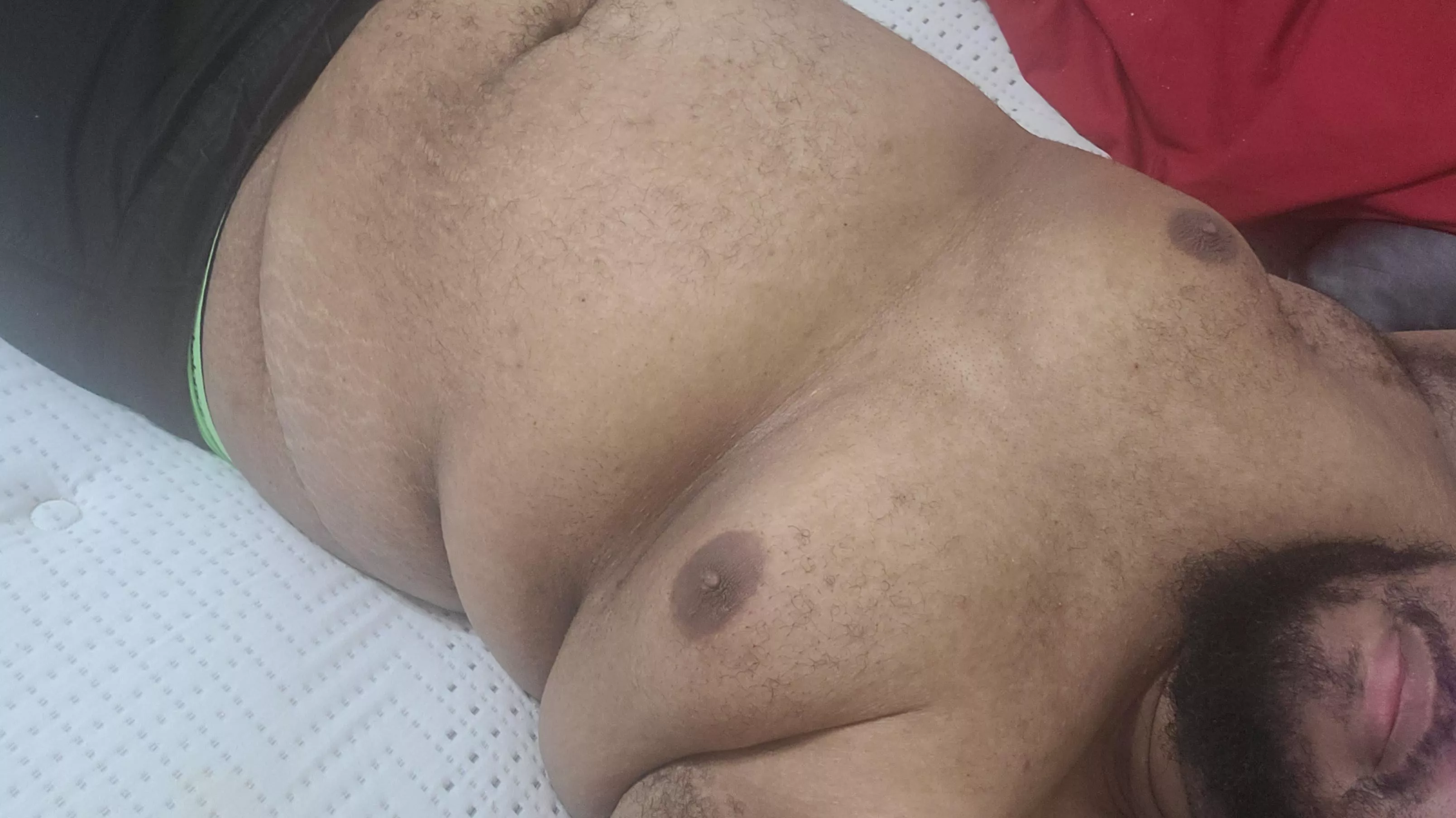 Figured I'd post one more pic because A.) I'm still horny🤣 and B.) I'm waiting for my bedding to dry! posted by thebad_throwaway