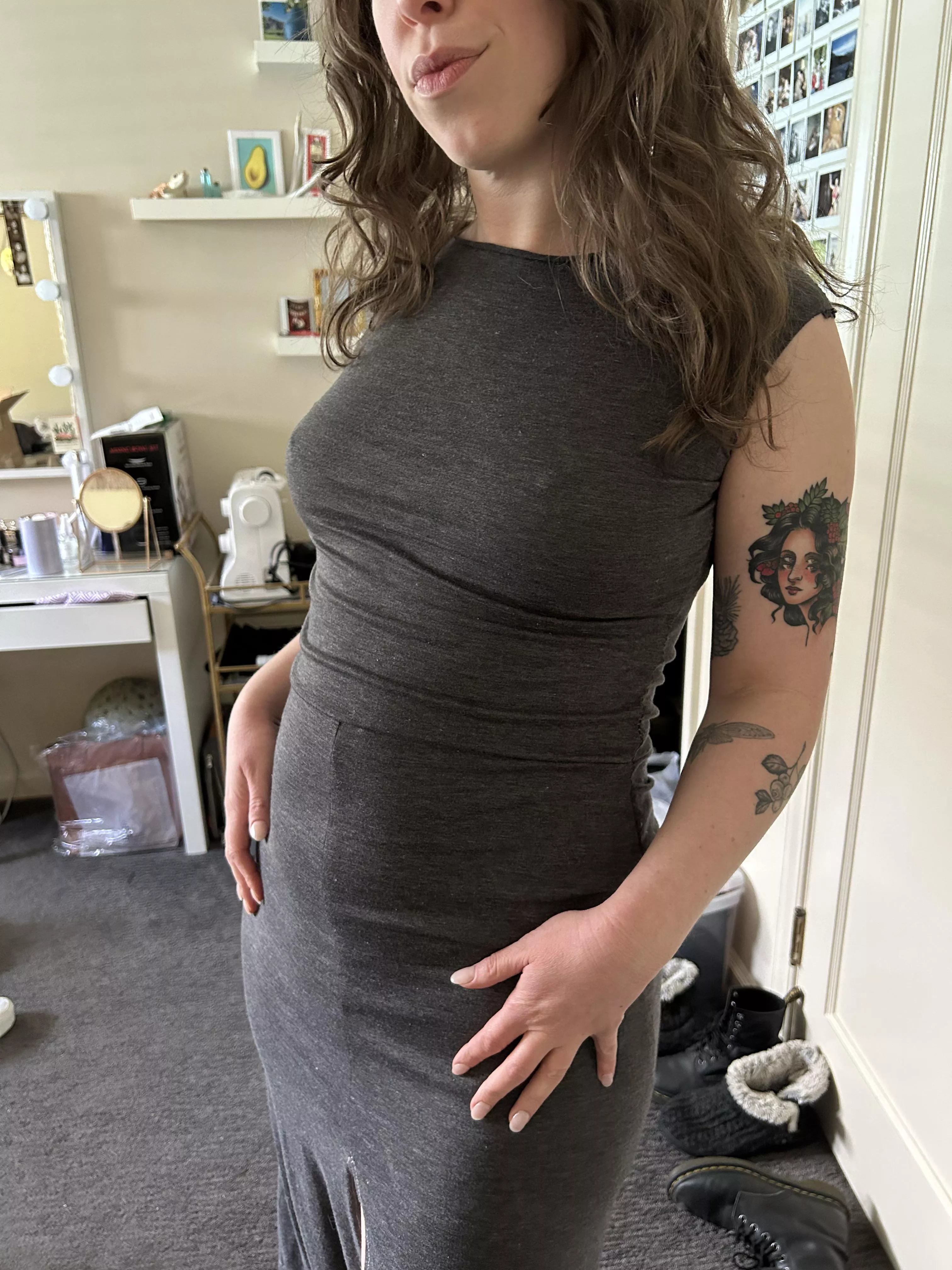 Heading out for the day in my most comfy dress posted by -perky_peaches-