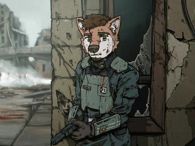 Invisible Scars (original art by DWC Marshal Arts, commission for Zabivodka on Twitter) by DWCMarshalArts