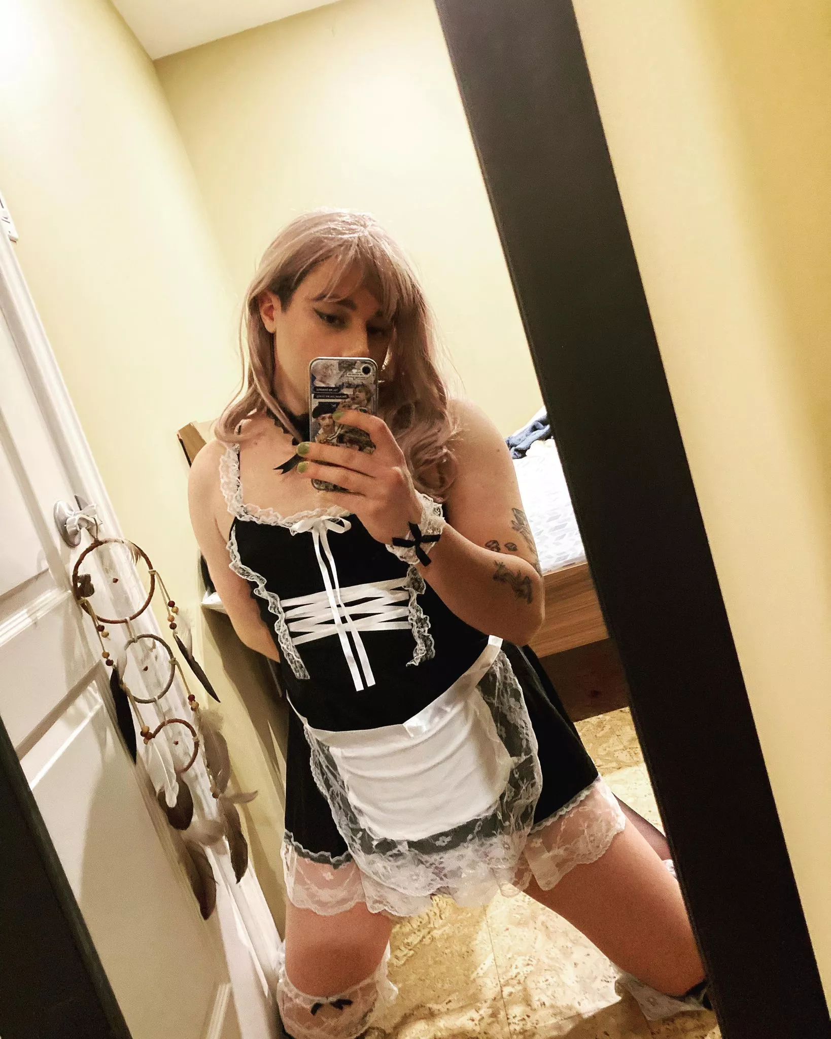 Is anyone in the market for a femboy maid ? posted by Guac_esports