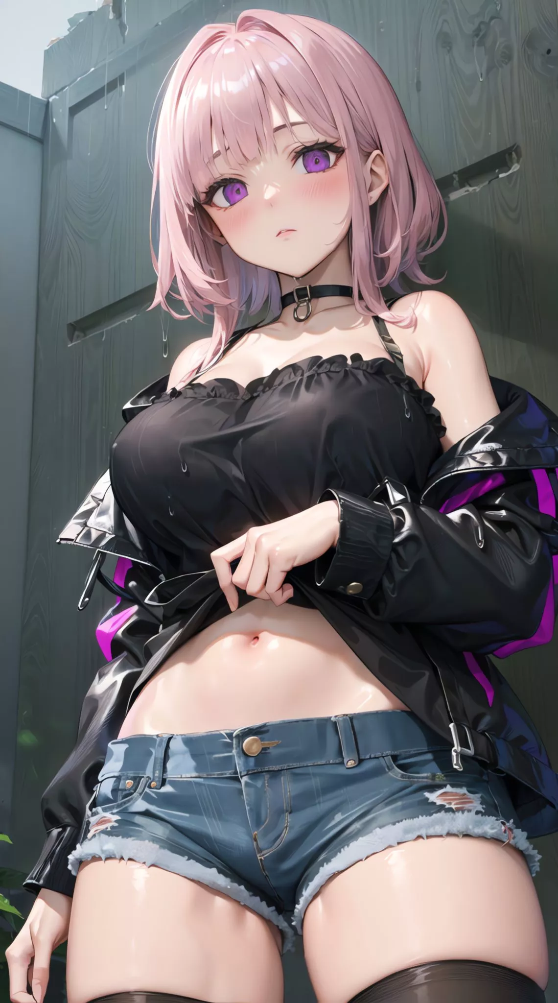 Lifting her Shirt posted by CheetahSperm18