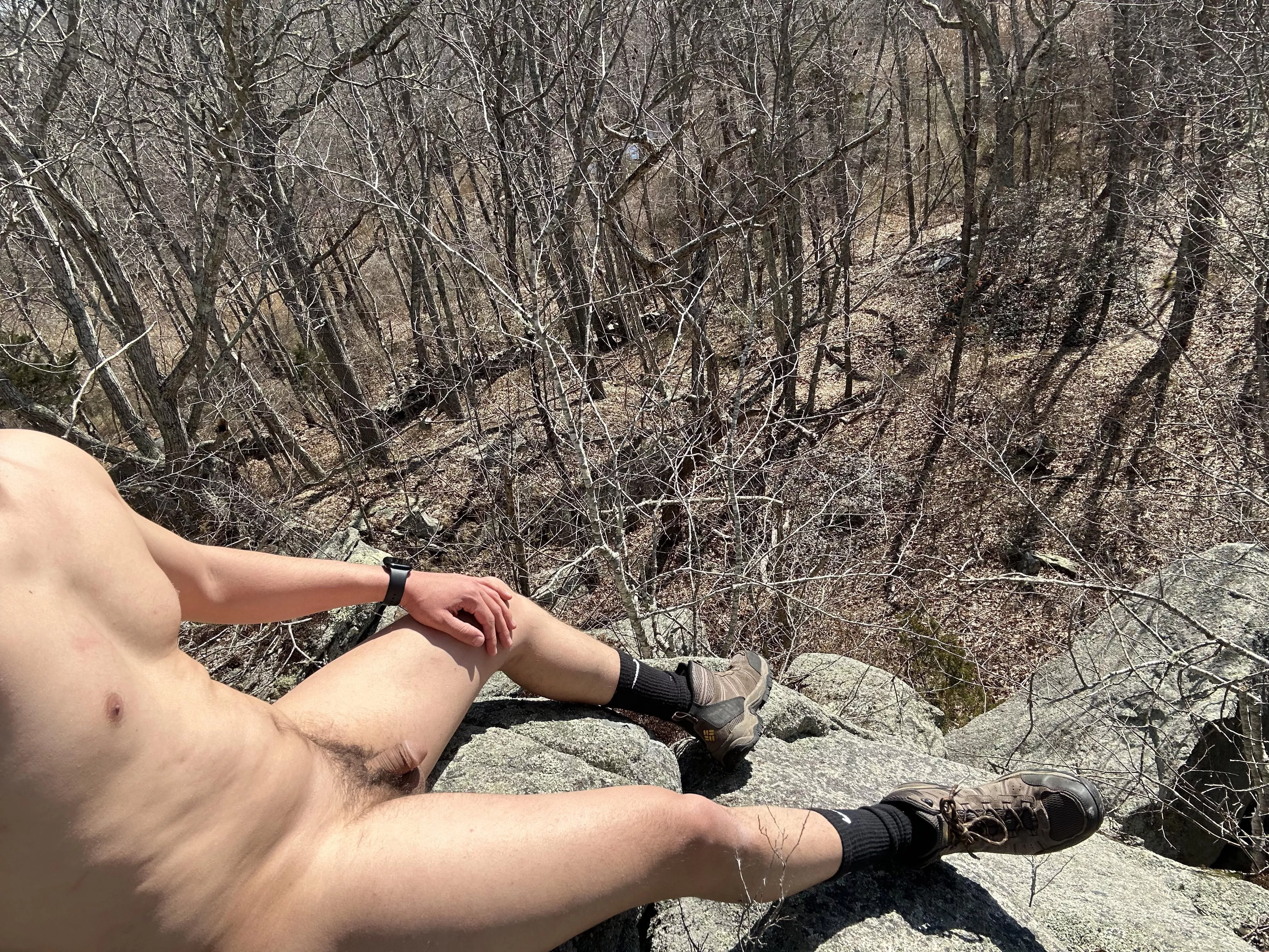 M25 RI. First hike of the year in the buff. Explored a new trail. posted by No_Clue4158