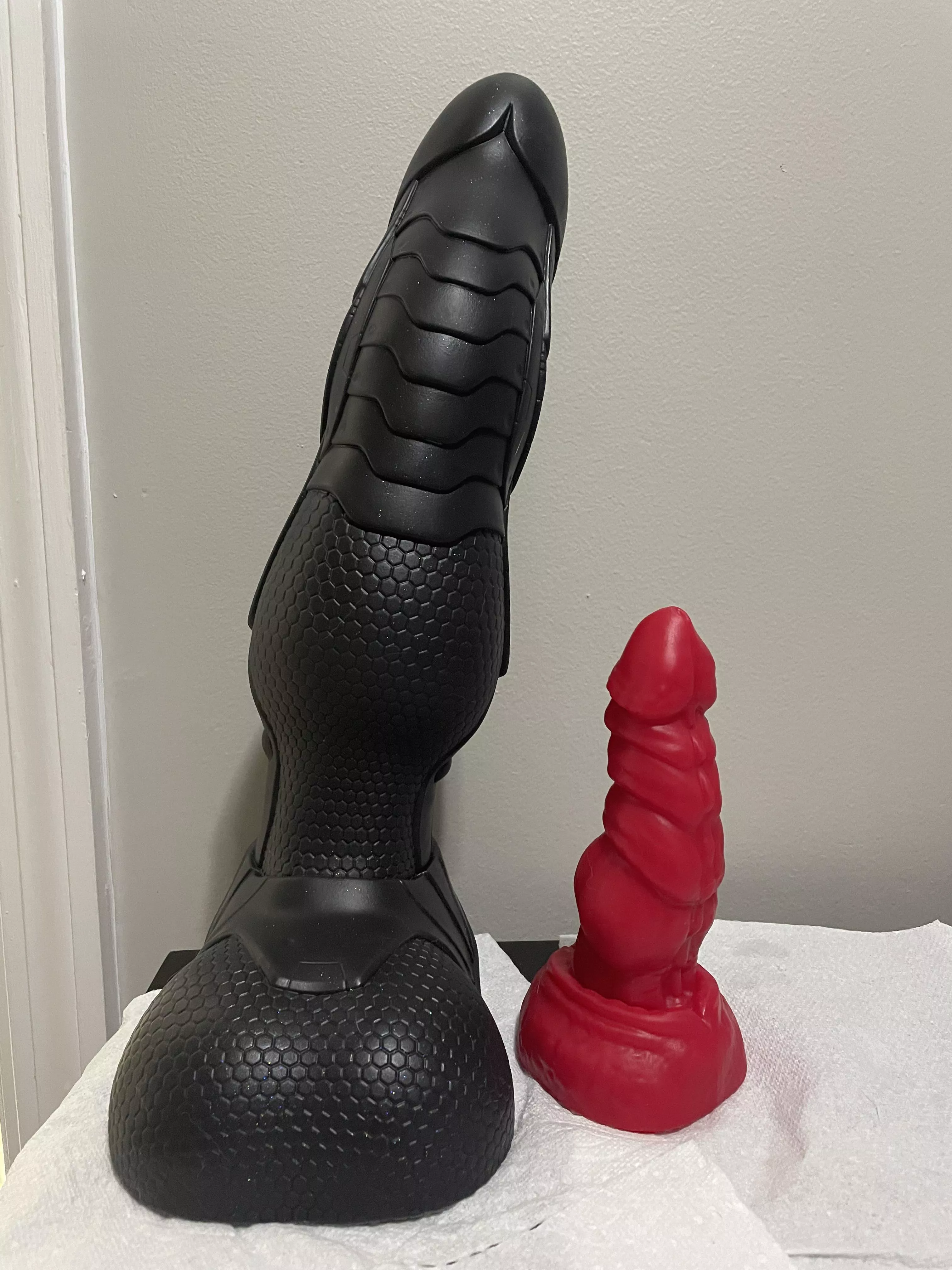 My smallest and largest in my collection posted by contrevenant_gndrfuq