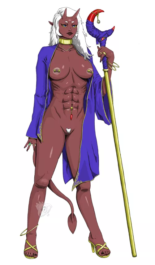 Red Priestess by Wightknight69 (OC) by wightknight69