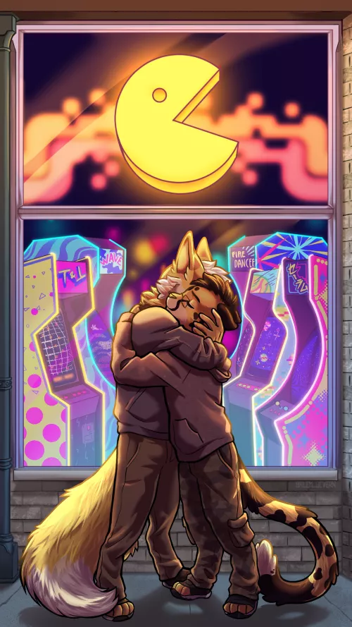 •See you later• Phone wallpaper for the great @RireCheetah by S-Severn