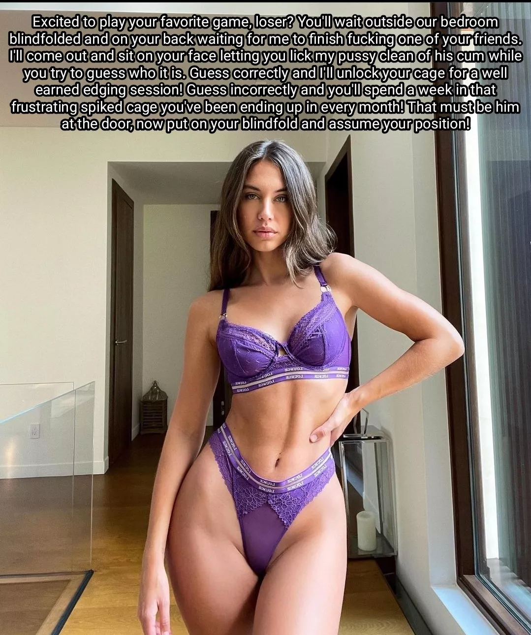 She doesn't even let you see her pussy, only lick it clean! posted by jb12345caps