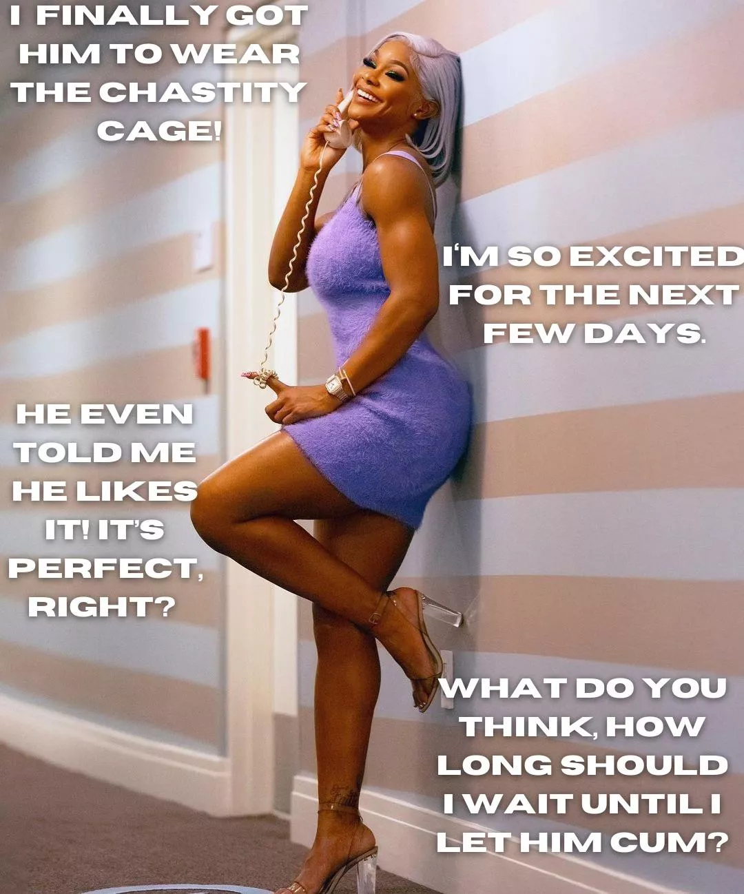 Talking to her friend posted by Substantial-Goat-660