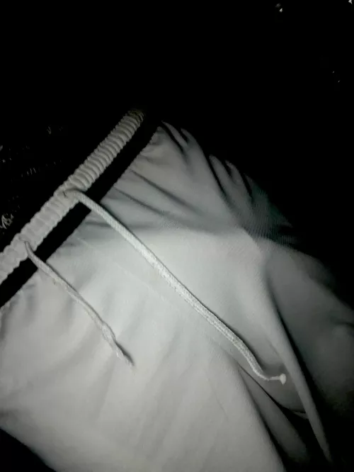 Taste me through my shorts then pull them down for your surprise by Sweetm96xxx