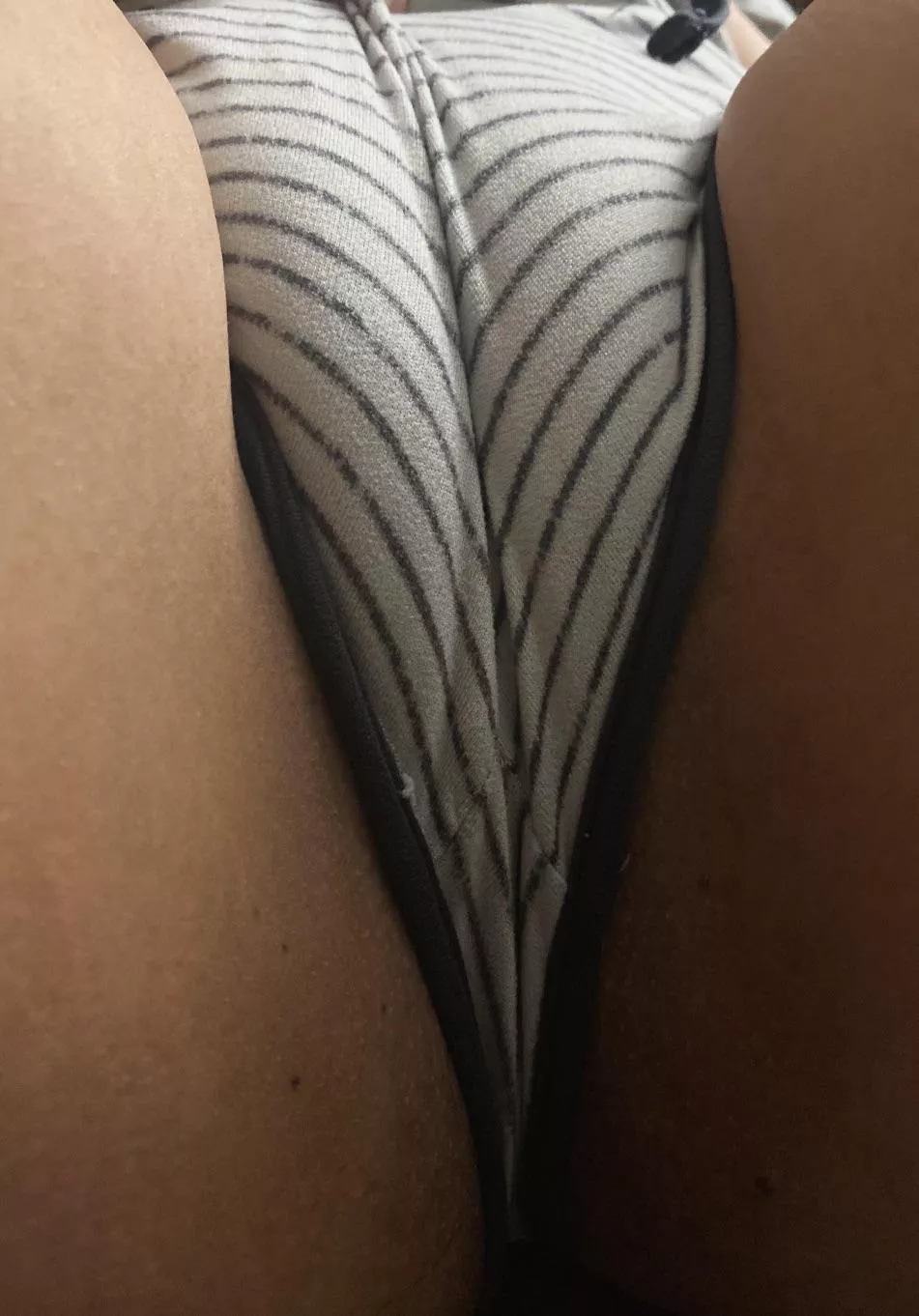 The lines highlight my fat pussy posted by Lily_BakerXOXO