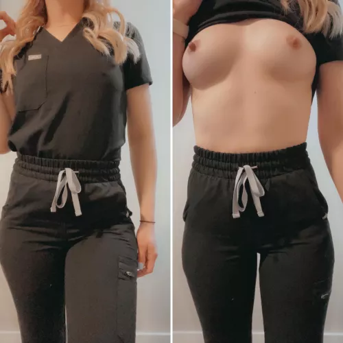 This ED nurse is looking to unwind… any takers?! by Peachypuppyyy