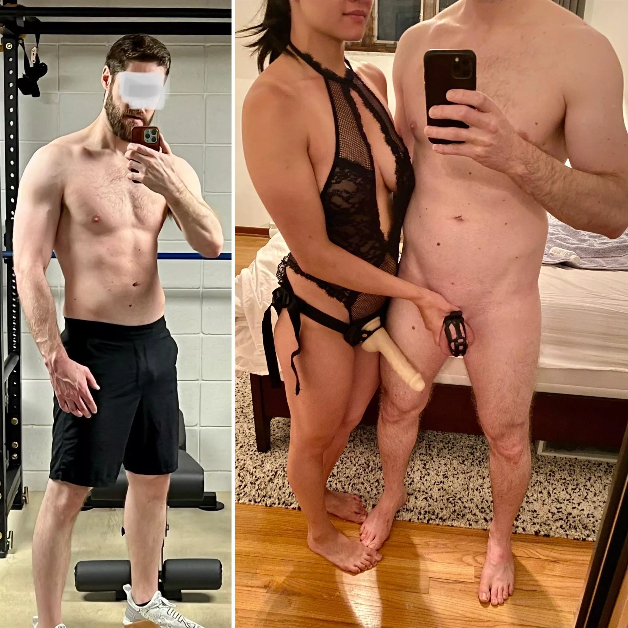 This little cage turns him from the man he thinks he is into the toy I know he is posted by Dark-Blue