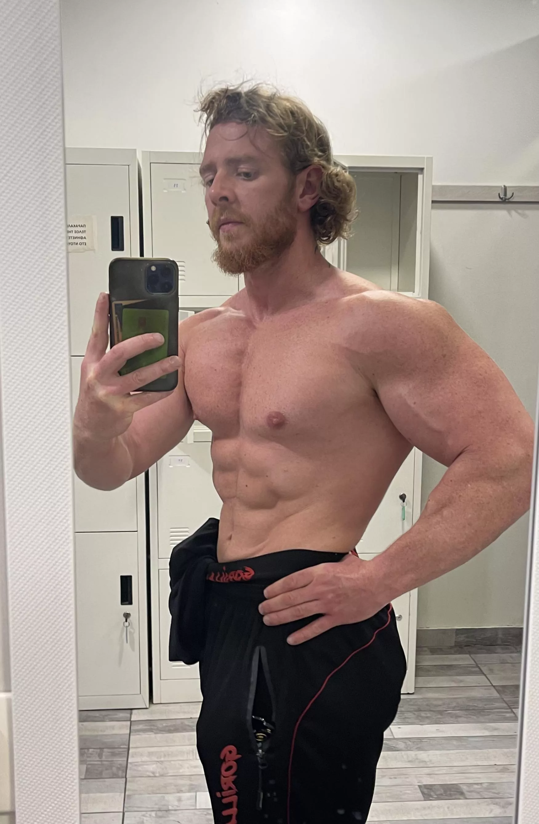 Wanna see me take my shorts off? posted by Bearded_alpha1