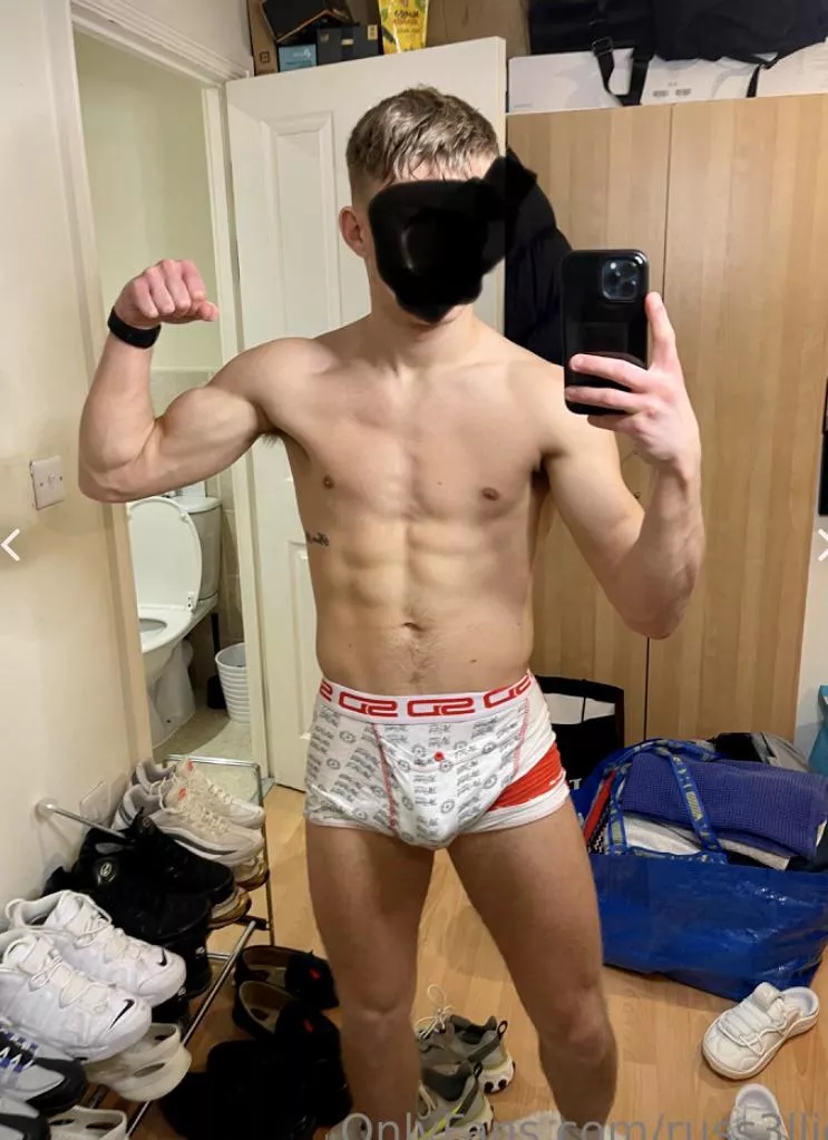 What do you think of the underwear then? Goes well with my fit body... posted by ThePerfectSlong