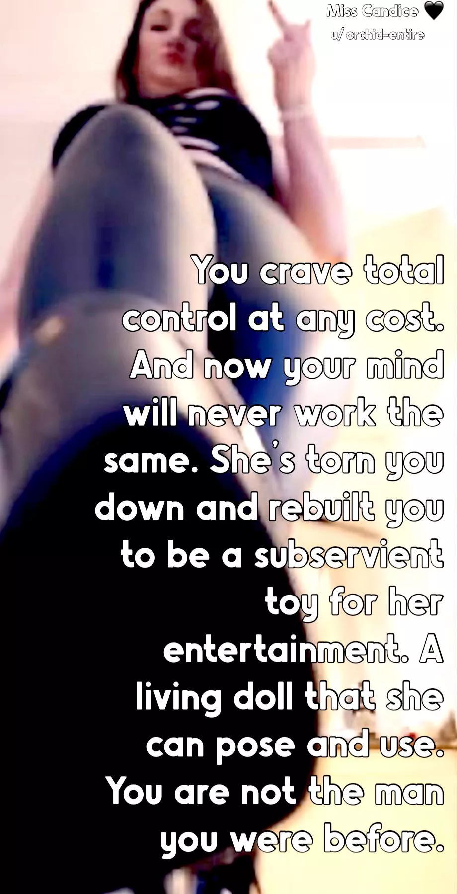 Your inevitable ruin is your reward. posted by Orchid-Entire