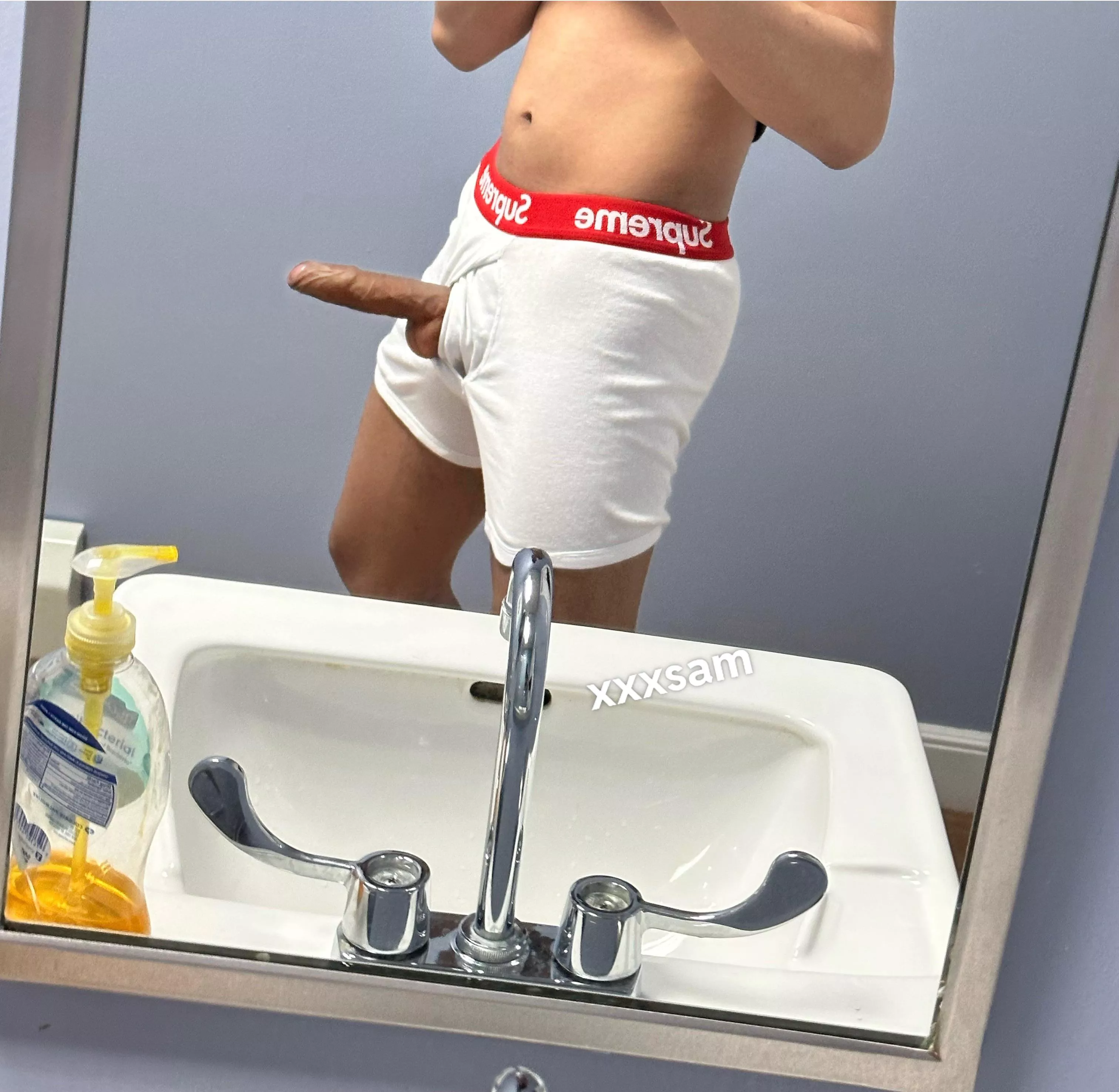 18m-rate my cock n briefs? 😈 posted by Samcamillo7