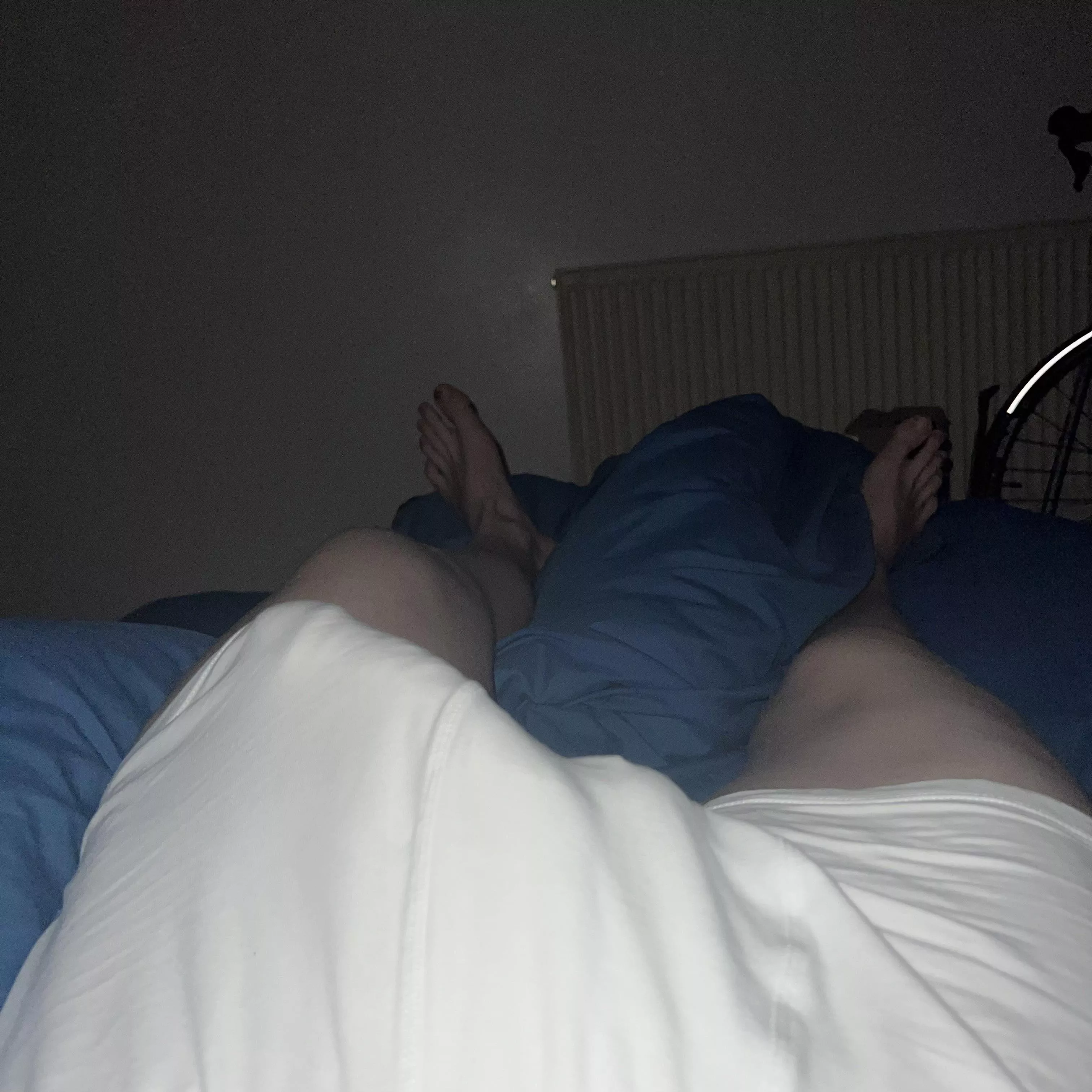 All white with a huge bulge, a simple classic that never gets boring ;) posted by bedroombullyxxl