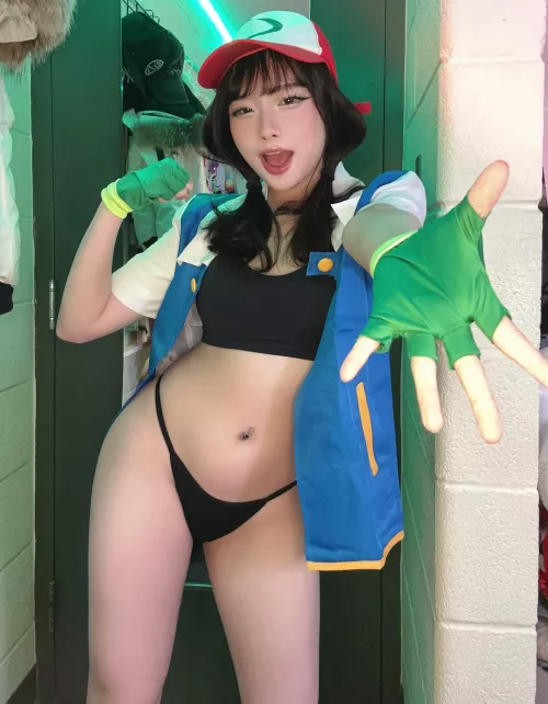 Ash Ketchum [POKEMON] (Mya) by AdvertisingMajor6010