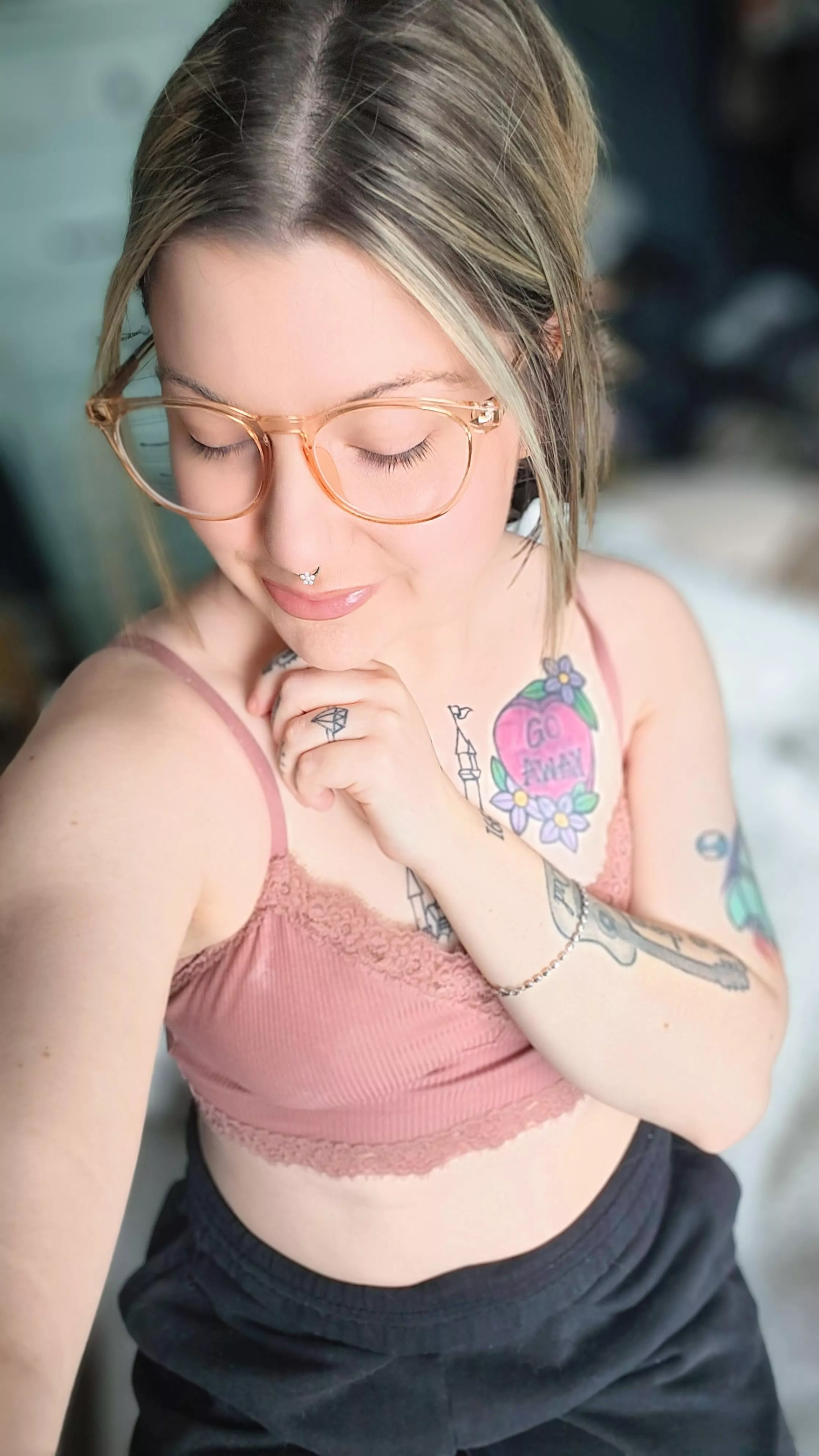 bralettes and sweats all day [f] posted by Budget_Drama6553