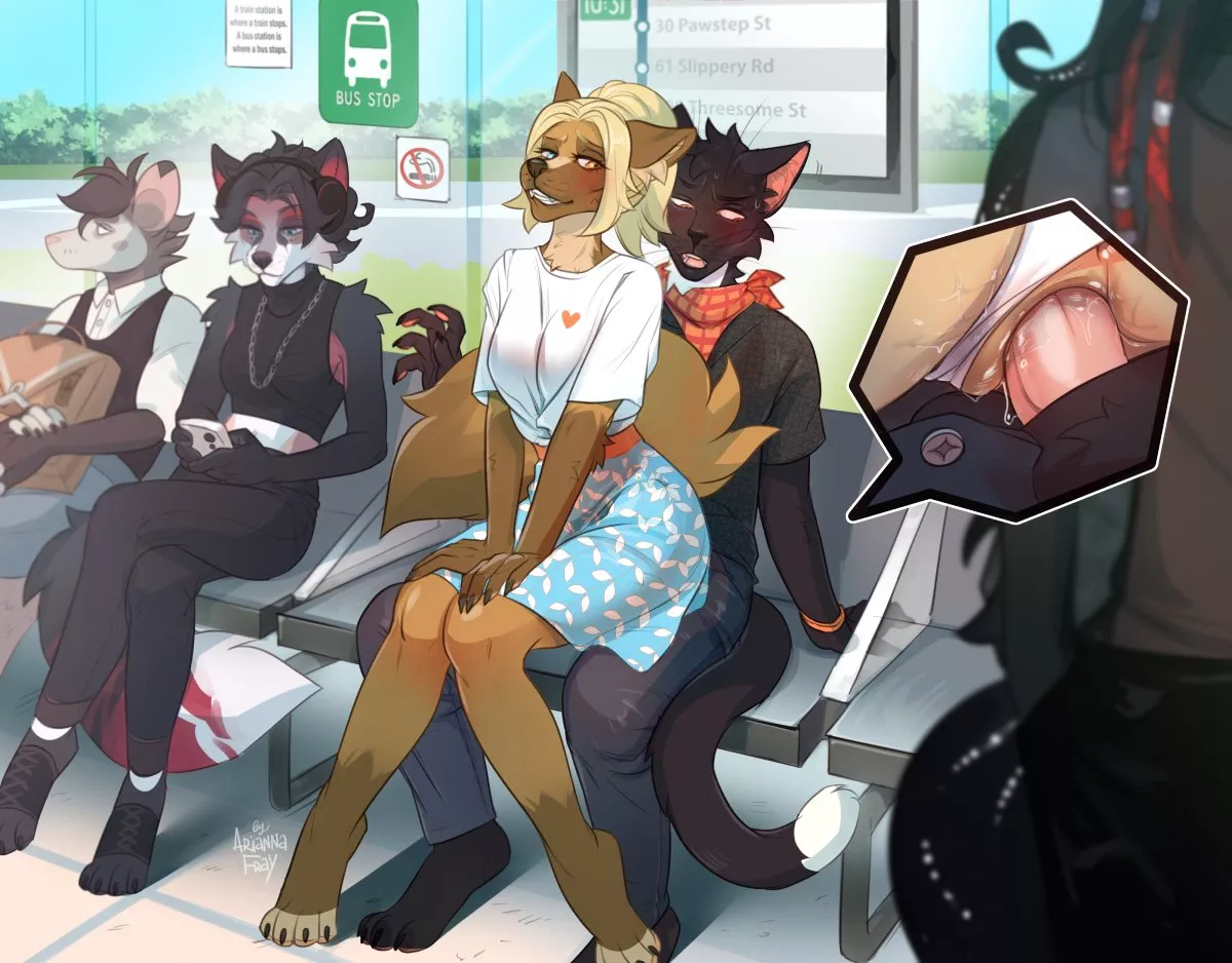 Bus stop [MF] (Ariannafray_Pr) posted by OwO_Bot