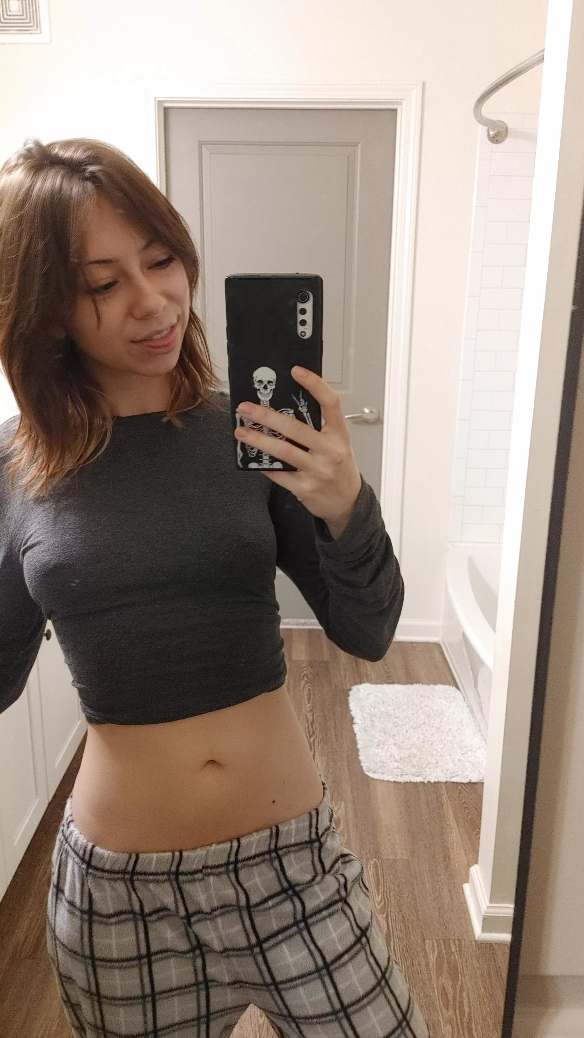 comfy clothes are better without a bra! posted by onyxxaphrodite
