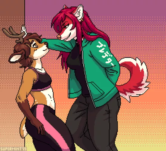 [Commission] Ari & Cam by Kerlasia