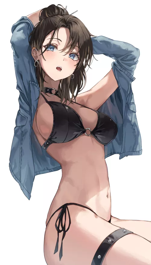 Denim Jacket [Artist's Original] by CheetahSperm18