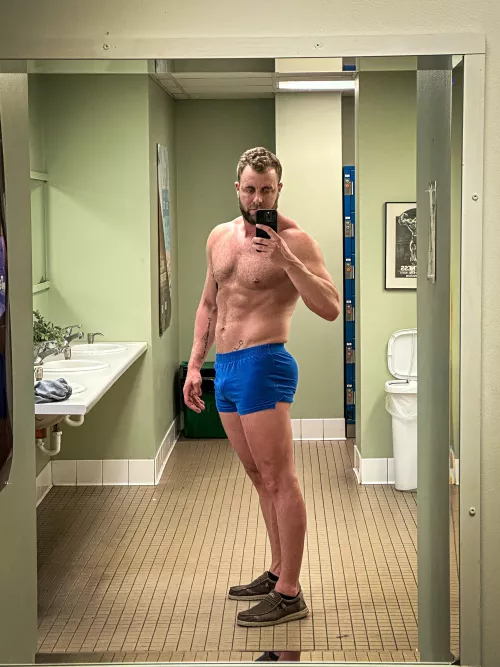 Extra sweaty today! by just_a_macho_man