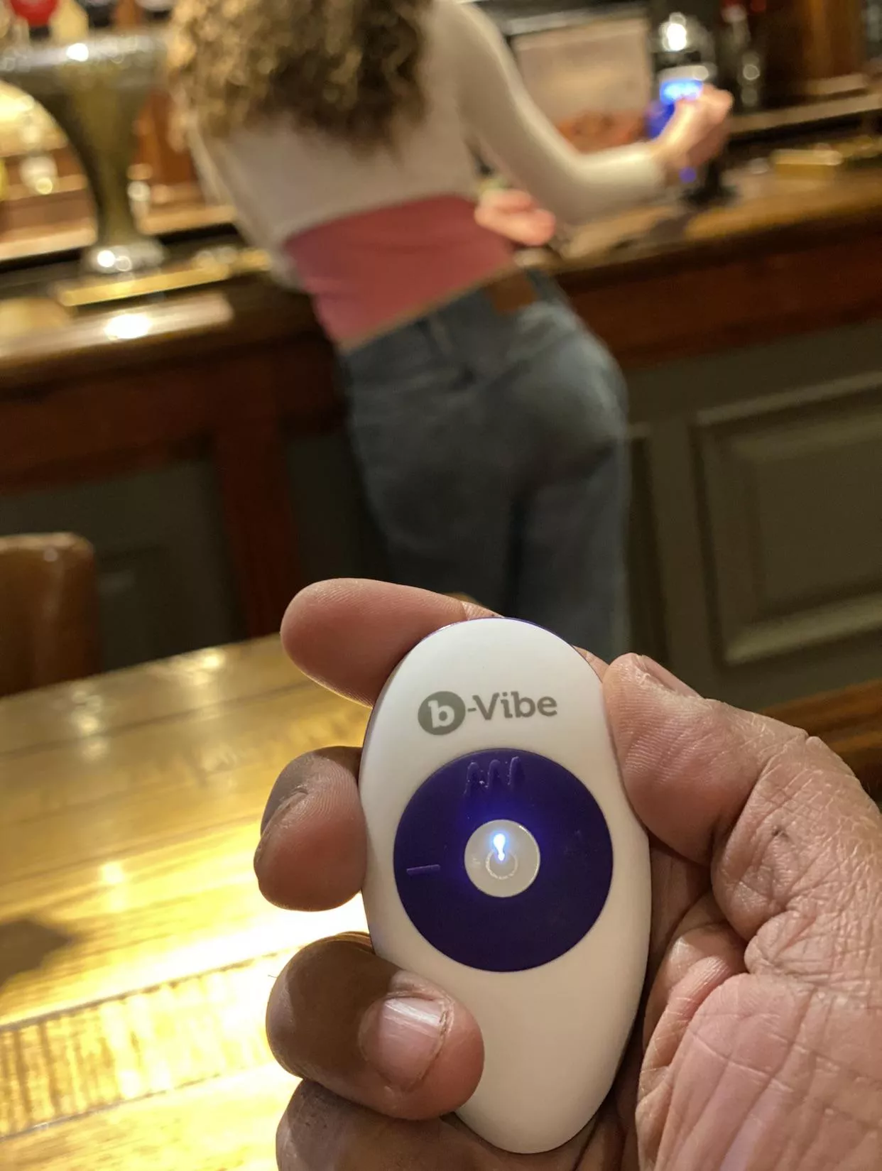 [F][M] Sent her to the bar while already on the verge of orgasm (OC, London) posted by Strongvoice