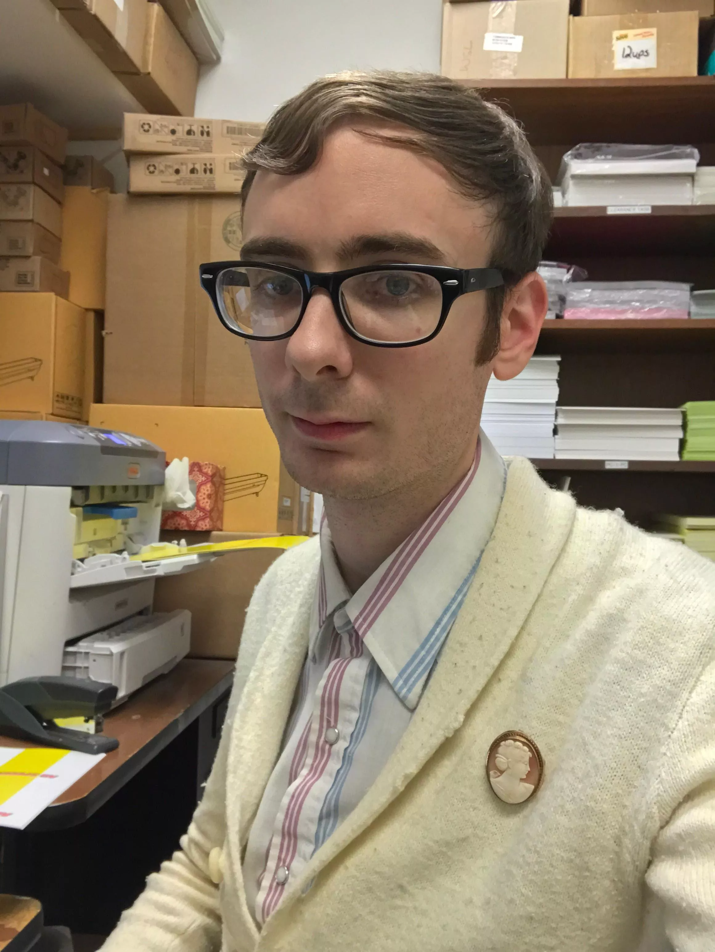 Found an old picture from my previous job. I loved this outfit. posted by wilso850