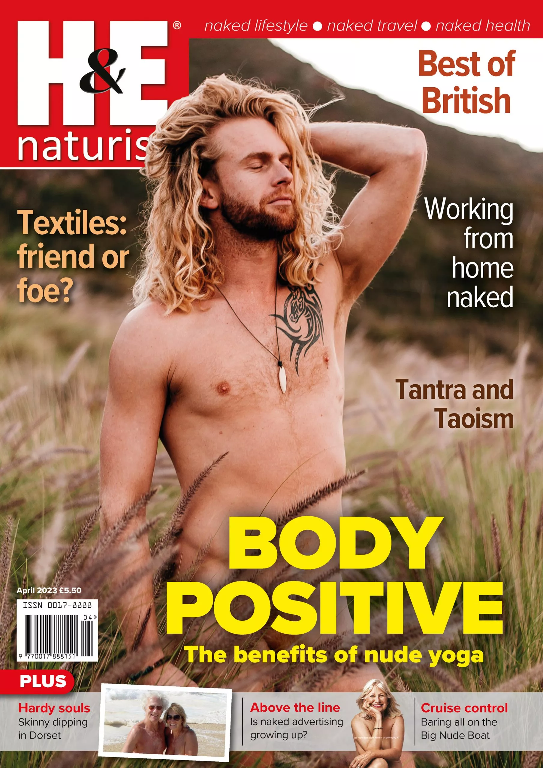 H&E Naturist April 2023 edition: Body Positive posted by NaturismNudismNet