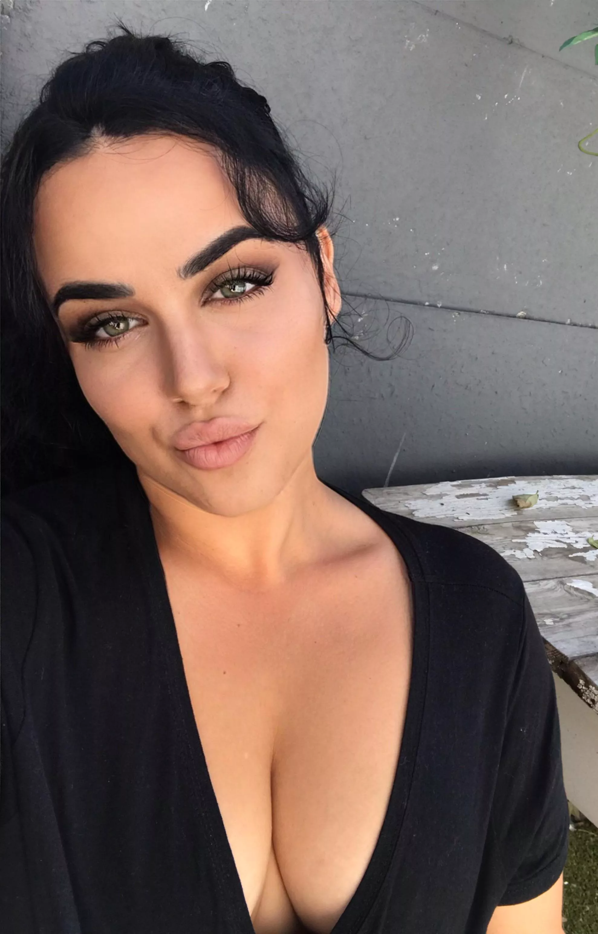 Hey, my eyes are up here 😍 posted by Kaylapienaarx